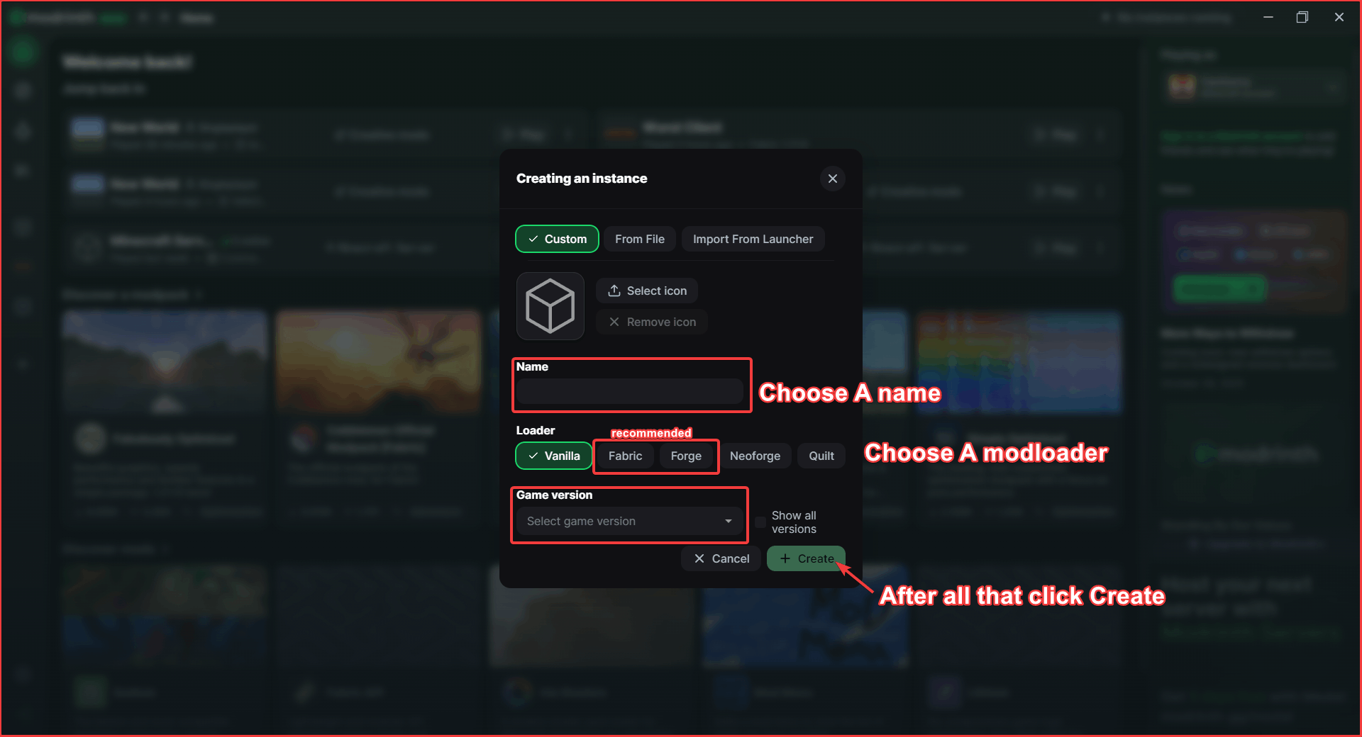 How to Create Your First Minecraft Modpack in Modrinth - Step-by-Step ...